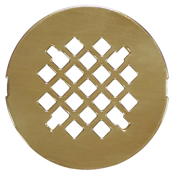 Jones Stephens 4-1/4in. Polished Brass Replacement Strainer, Snap-in D40003 - main